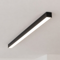 Brilagi - Plafoniera LED a montaggio superficiale FULLDAY LED/20/30/40W/230V 2700/4000/6000K 120 cm nera