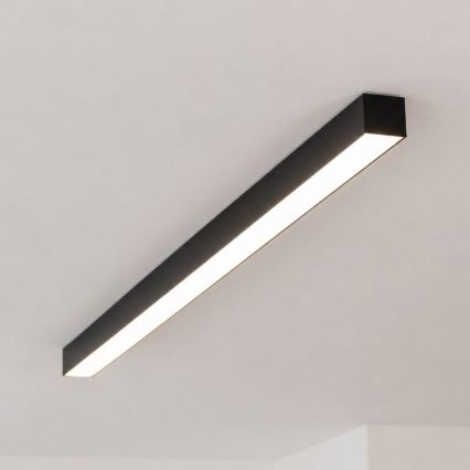 Brilagi - Plafoniera LED a montaggio superficiale FULLDAY LED/20/30/40W/230V 2700/4000/6000K 120 cm nera