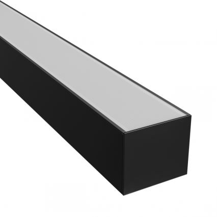 Brilagi - Plafoniera LED da soffitto a montaggio superficiale FULLDAY LED/20/30/40W/230V 2700/4000/6000K 120 cm UGR19 nero