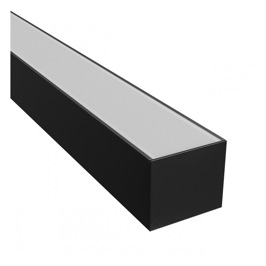 Brilagi - Plafoniera LED da soffitto a montaggio superficiale FULLDAY LED/20/30/40W/230V 2700/4000/6000K 120 cm UGR19 nero