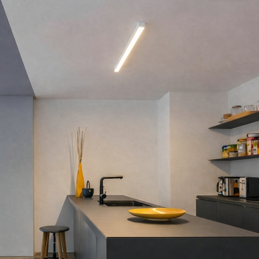 Brilagi - Plafoniera da soffitto a montaggio superficiale FULLDAY LED/10/15/20W/230V 2700/4000/6000K 60 cm bianca