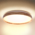BRILAGI - Plafoniera LED ALSON LED/24W/230V Ø 29,5 cm rovere