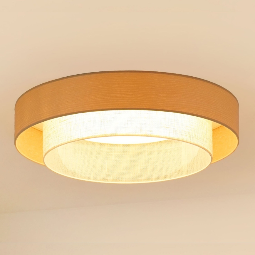 Brilagi - Plafoniera LED ARIZONA BOHO LED/26W/230V diametro 60 cm beige