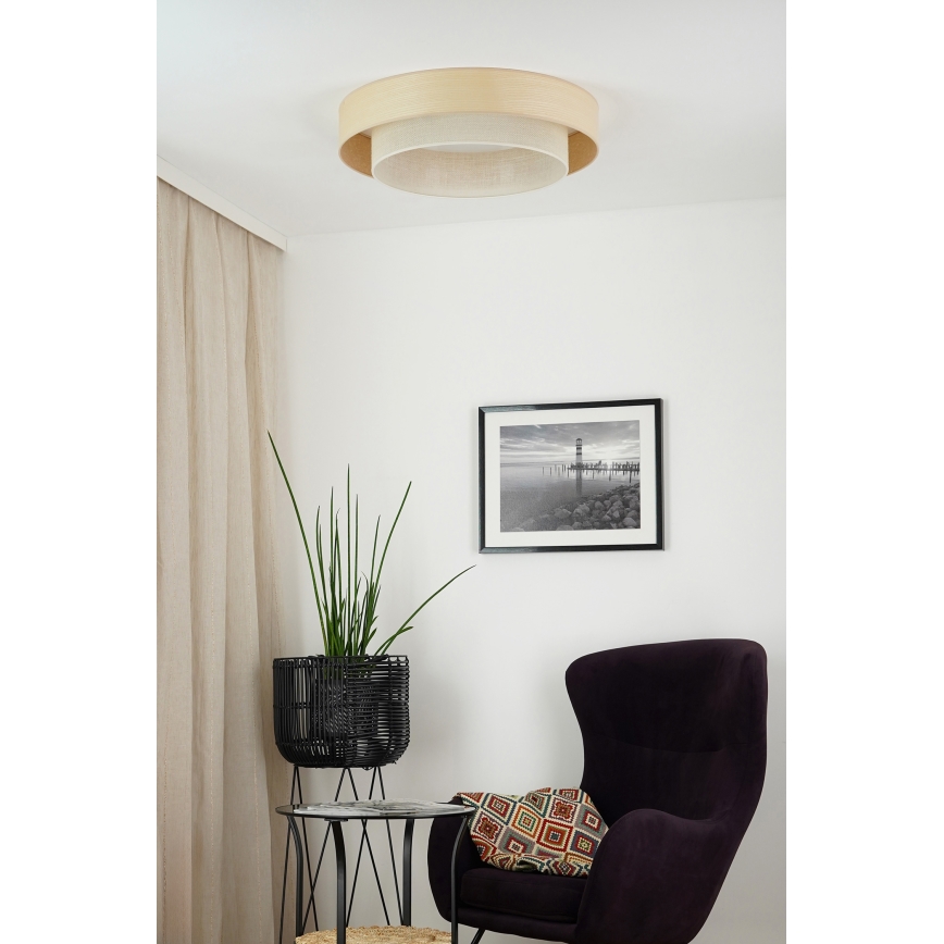 Brilagi - Plafoniera LED ARIZONA BOHO LED/26W/230V diametro 60 cm beige