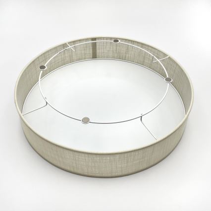 Brilagi - Plafoniera LED BELLADONNA LED/36W/230V diametro 40 cm crema/rovere