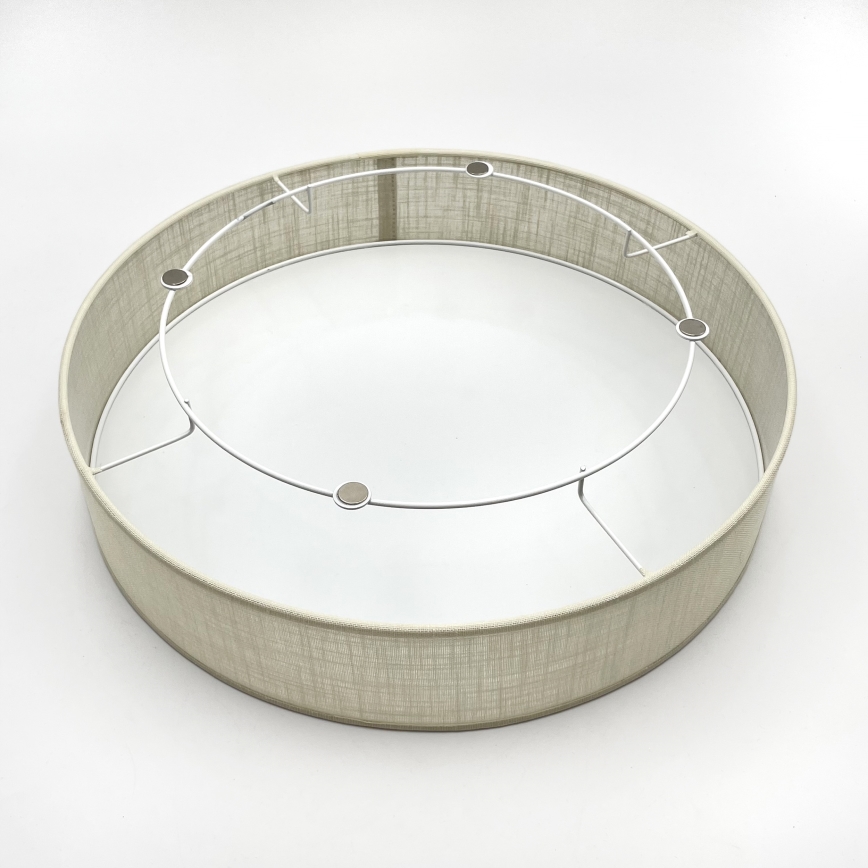 Brilagi - Plafoniera LED BELLADONNA LED/36W/230V diametro 40 cm crema/rovere