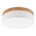 Brilagi - Plafoniera LED BELLADONNA LED/36W/230V Ø 40 cm bianco/rovere