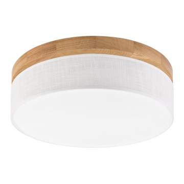 Brilagi - Plafoniera LED BELLADONNA LED/36W/230V Ø 40 cm bianco/rovere