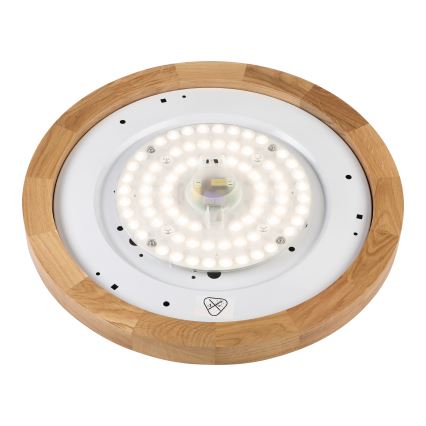 Brilagi - Plafoniera LED BELLADONNA LED/36W/230V Ø 40 cm bianco/rovere