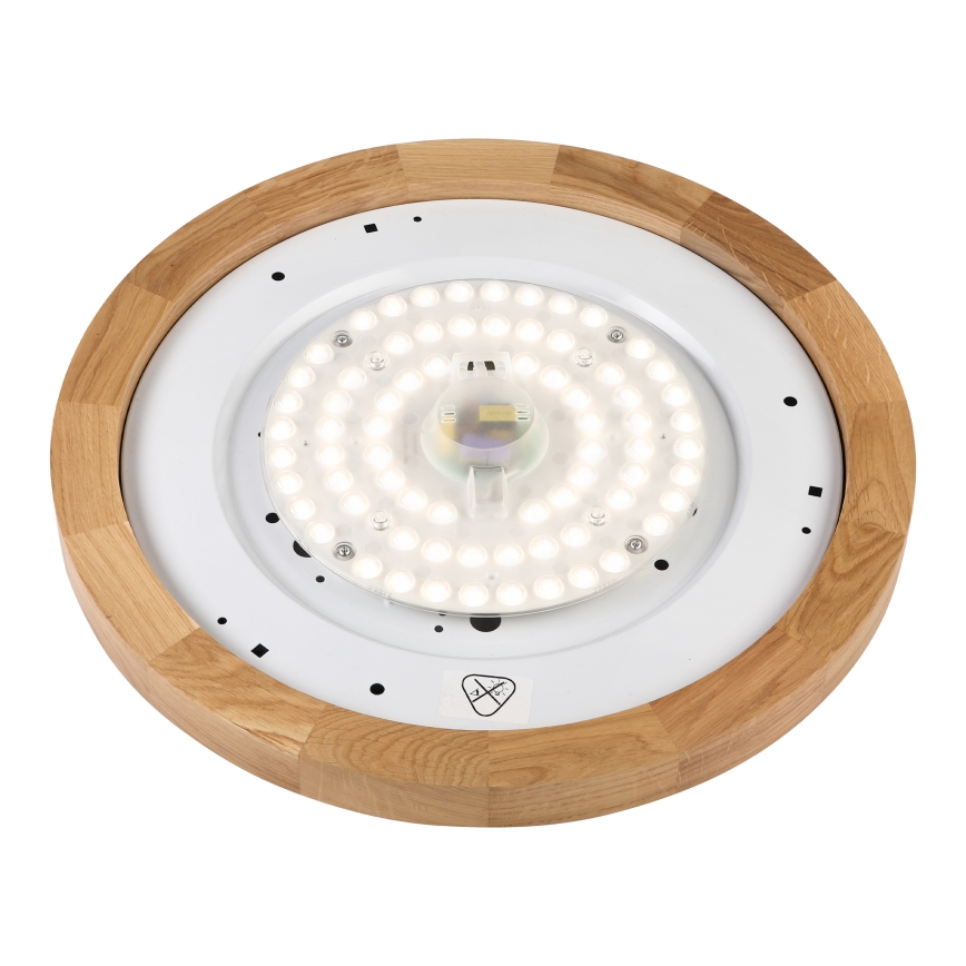 Brilagi - Plafoniera LED BELLADONNA LED/36W/230V Ø 40 cm bianco/rovere