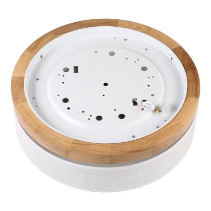 Brilagi - Plafoniera LED BELLADONNA LED/36W/230V Ø 40 cm bianco/rovere