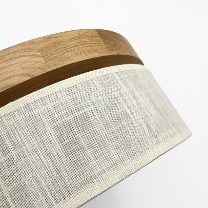 Brilagi - Plafoniera LED BELLADONNA LED/36W/230V Ø 40 cm crema/rovere