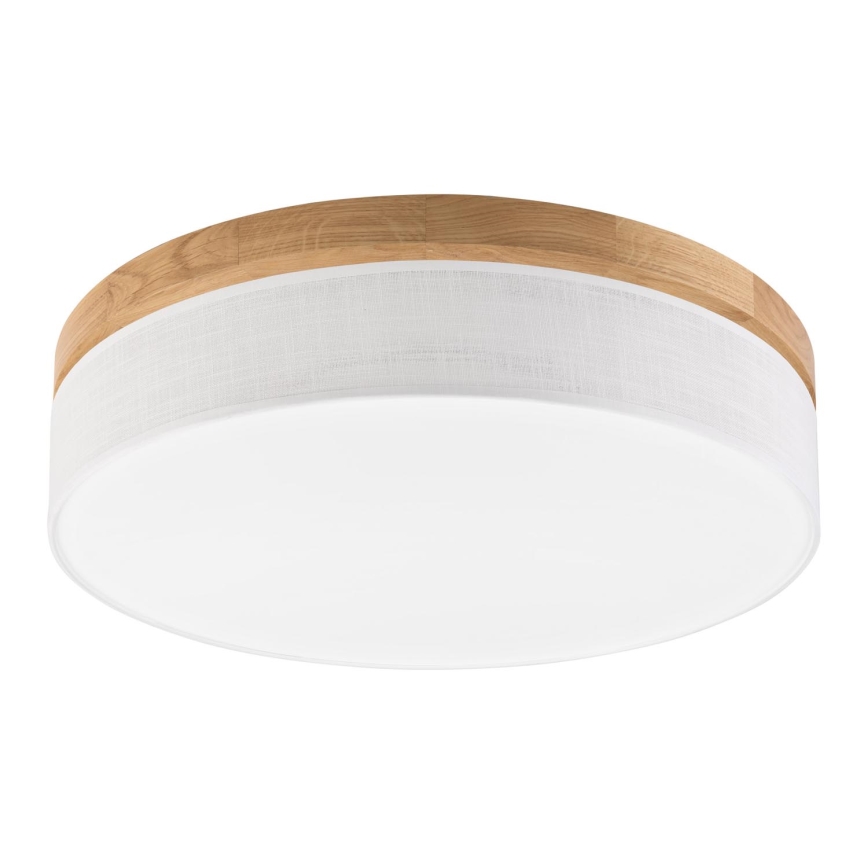 Brilagi - Plafoniera LED BELLADONNA LED/36W/230V Ø 50 cm bianco/rovere