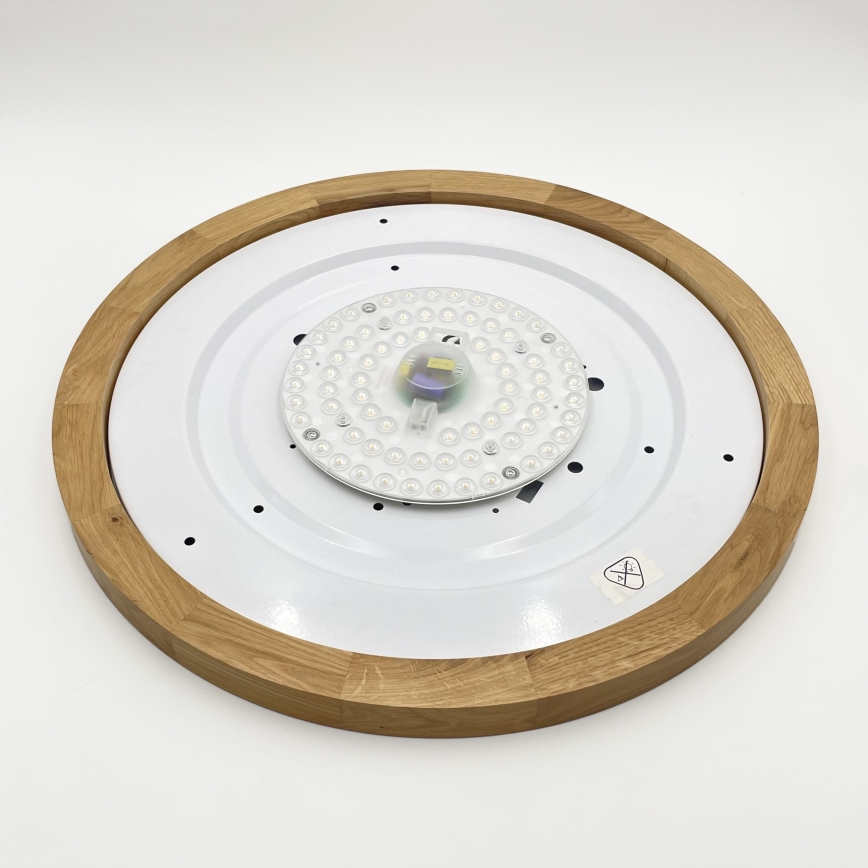 Brilagi - Plafoniera LED BELLADONNA LED/36W/230V Ø 50 cm crema/rovere