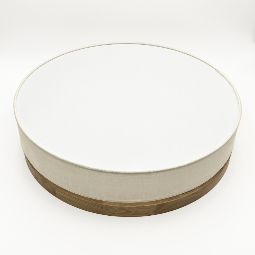 Brilagi - Plafoniera LED BELLADONNA LED/36W/230V Ø 50 cm crema/rovere