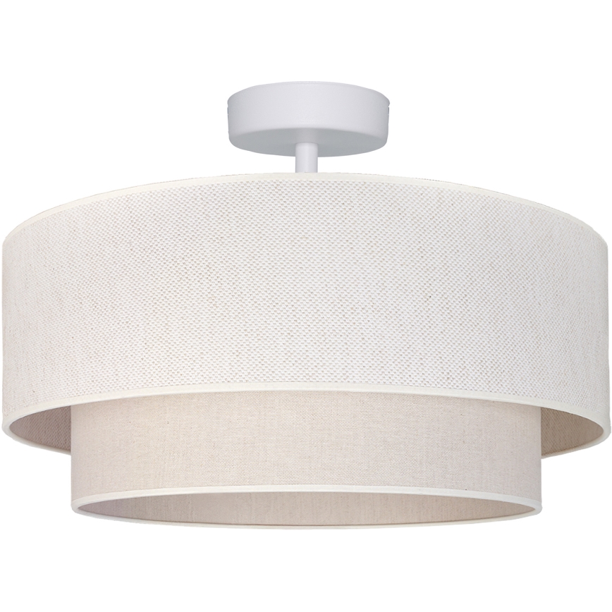 Brilagi - Plafoniera LED BOHO ECO 1xE27/10W/230V diam. 40 cm crema