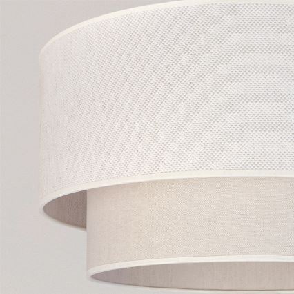 Brilagi - Plafoniera LED BOHO ECO 1xE27/10W/230V diam. 40 cm crema