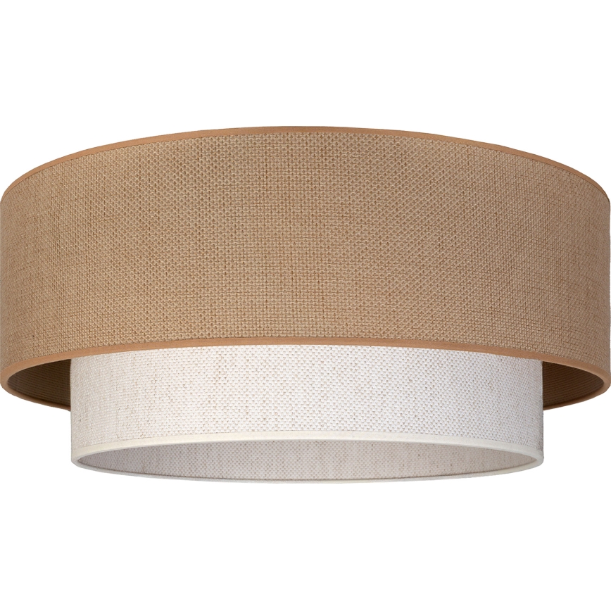 Brilagi - Plafoniera LED BOHO ECO 1xE27/10W/230V Ø 40 cm beige/crema
