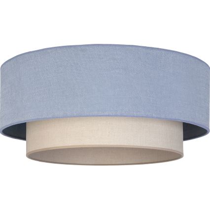 Brilagi - Plafoniera LED BOHO ECO 1xE27/10W/230V Ø 40 cm blu/crema