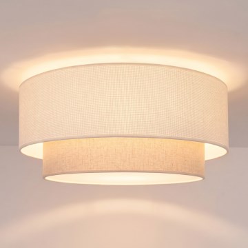 Brilagi - Plafoniera LED BOHO ECO 1xE27/10W/230V Ø 40 cm crema