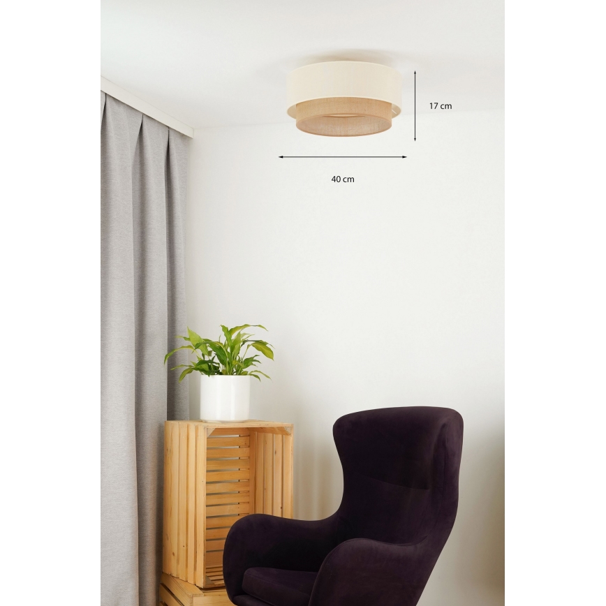 Brilagi - Plafoniera LED BOHO STYLE 1xE27/15W/230V diametro 40 cm