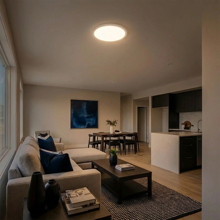Brilagi - Plafoniera LED CARLOS LED/24W/230V Ø 40 cm bianca