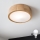 Brilagi - Plafoniera LED CARVALHO 1xE27/60W/230V quercia diametro 27,5 cm