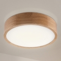 Brilagi - Plafoniera LED CARVALHO LED/36W/230V rovere Ø 37,5 cm