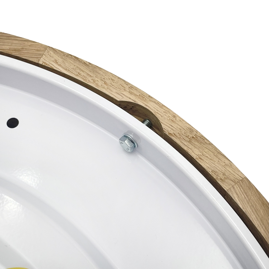 Brilagi - Plafoniera LED CARVALHO LED/36W/230V rovere Ø 37,5 cm