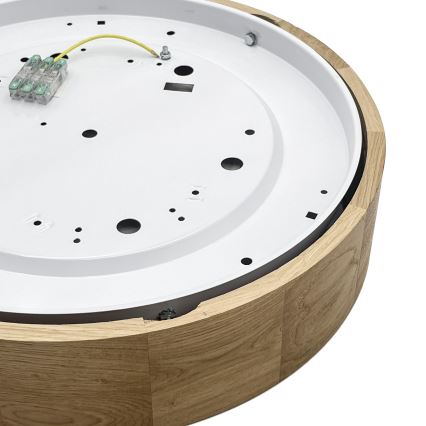 Brilagi - Plafoniera LED CARVALHO LED/36W/230V rovere Ø 37,5 cm