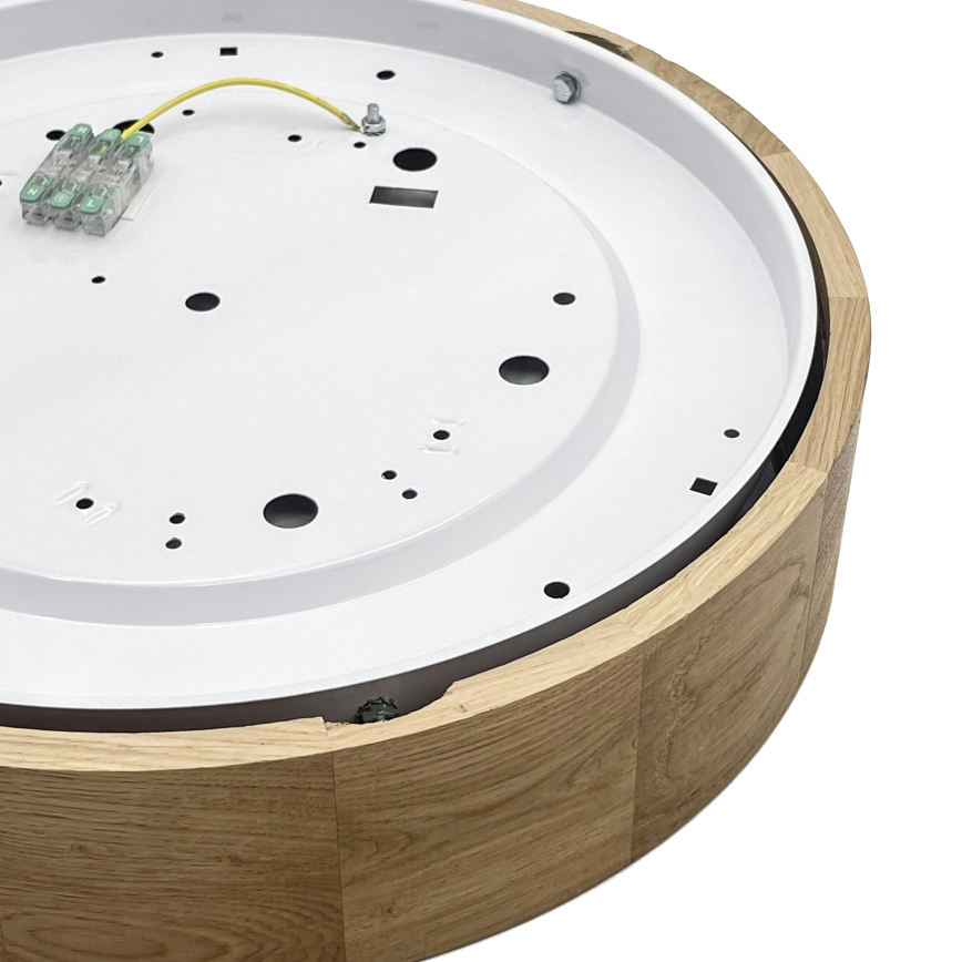 Brilagi - Plafoniera LED CARVALHO LED/36W/230V rovere Ø 37,5 cm