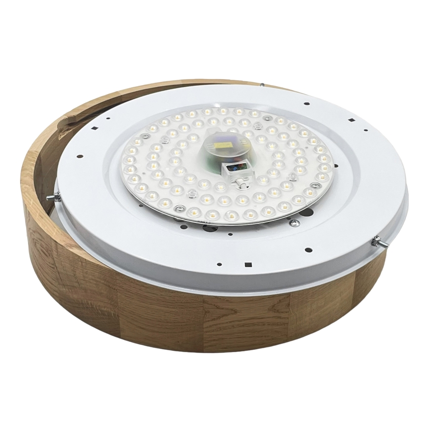 Brilagi - Plafoniera LED CARVALHO LED/36W/230V rovere Ø 37,5 cm