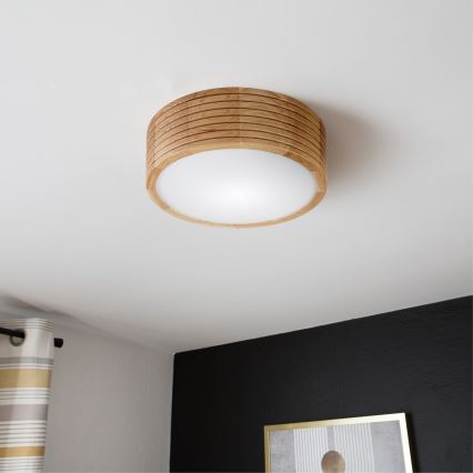 Brilagi - Plafoniera LED CARVALHO MODERN 1xE27/60W/230V Ø 27,5 cm rovere