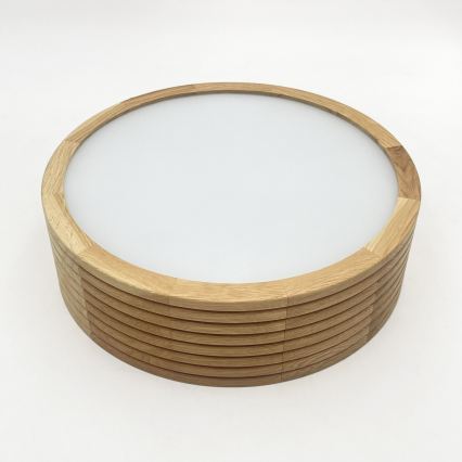 Brilagi - Plafoniera LED CARVALHO MODERN 1xE27/60W/230V Ø 27,5 cm rovere