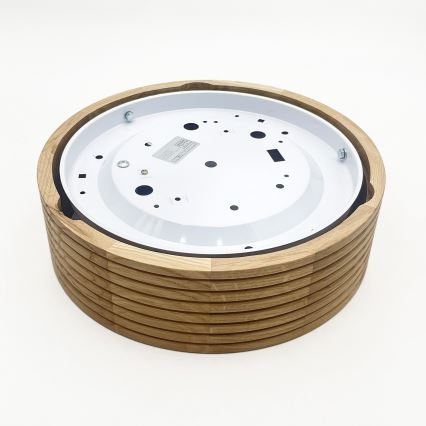 Brilagi - Plafoniera LED CARVALHO MODERN 1xE27/60W/230V Ø 27,5 cm rovere