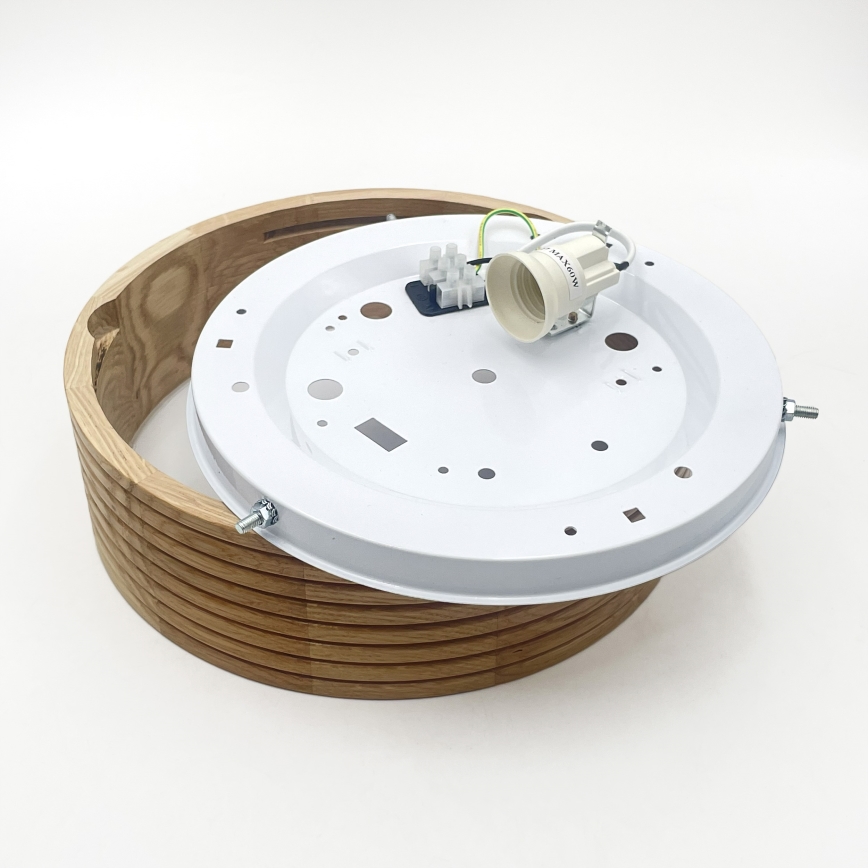 Brilagi - Plafoniera LED CARVALHO MODERN 1xE27/60W/230V Ø 27,5 cm rovere