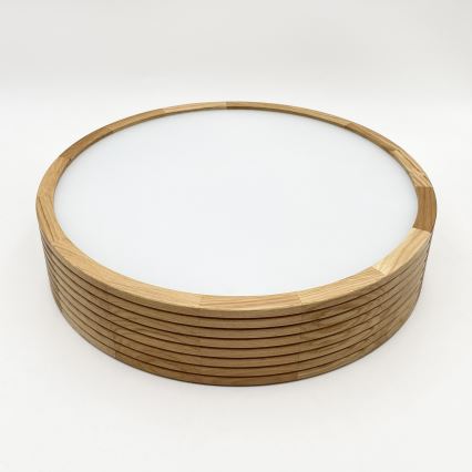 Brilagi - Plafoniera LED CARVALHO MODERN 2xE27/60W/230V Ø 37,5 cm rovere