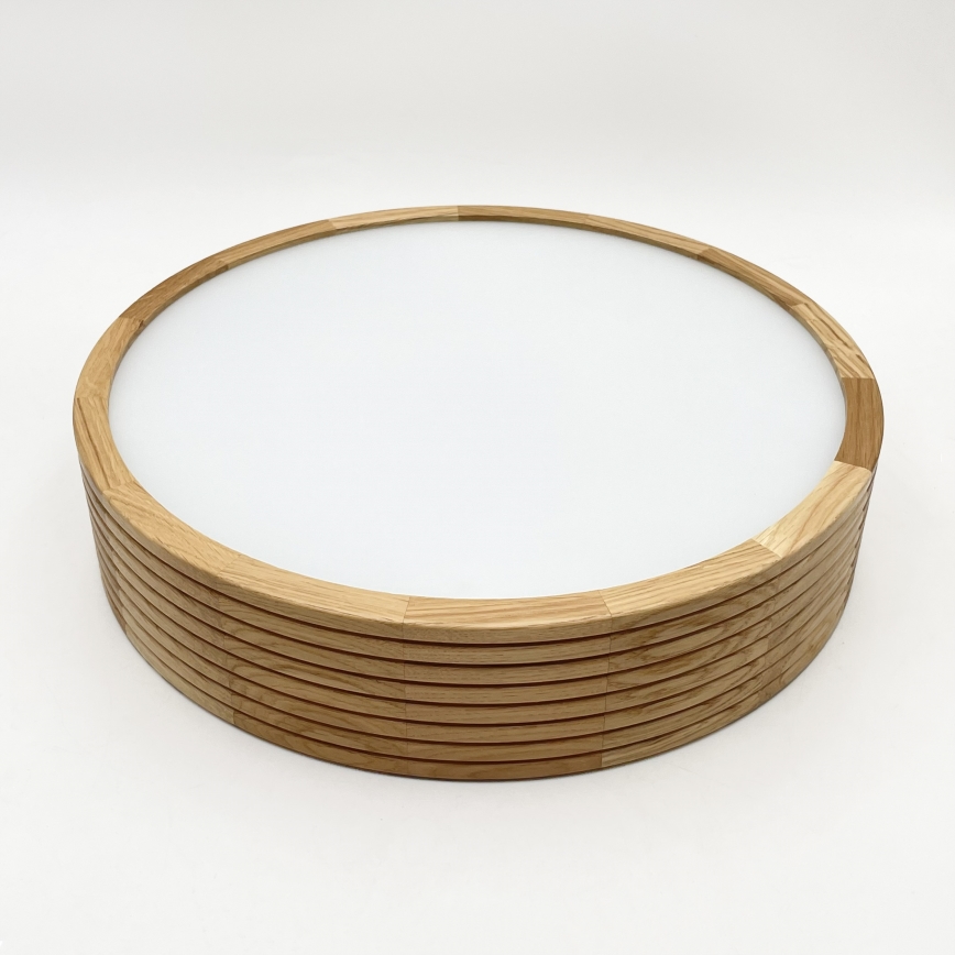 Brilagi - Plafoniera LED CARVALHO MODERN 2xE27/60W/230V Ø 37,5 cm rovere