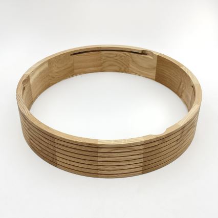 Brilagi - Plafoniera LED CARVALHO MODERN 2xE27/60W/230V Ø 37,5 cm rovere
