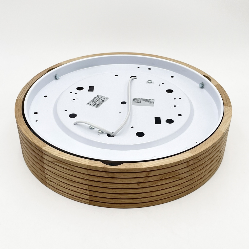 Brilagi - Plafoniera LED CARVALHO MODERN 2xE27/60W/230V Ø 37,5 cm rovere