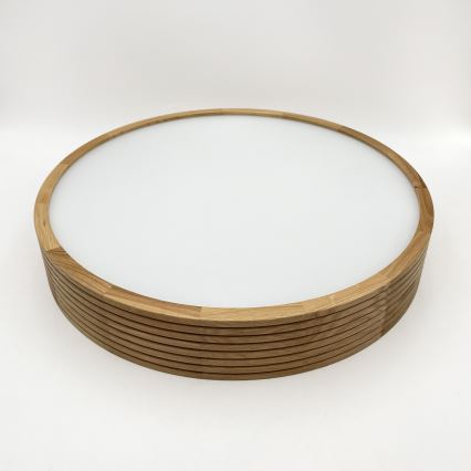 Brilagi - Plafoniera LED CARVALHO MODERN 3xE27/60W/230V Ø 47,5 cm rovere