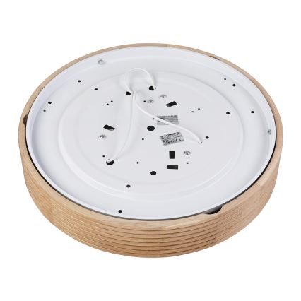 Brilagi - Plafoniera LED CARVALHO MODERN 3xE27/60W/230V Ø 47,5 cm rovere