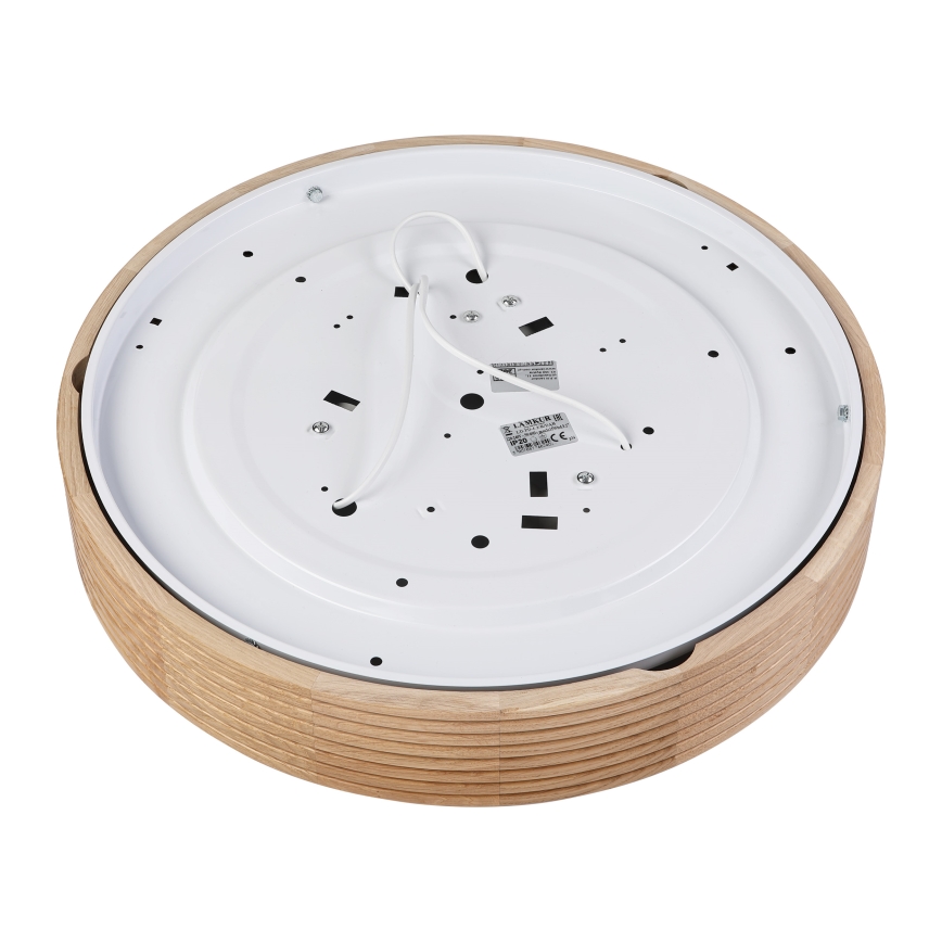 Brilagi - Plafoniera LED CARVALHO MODERN 3xE27/60W/230V Ø 47,5 cm rovere