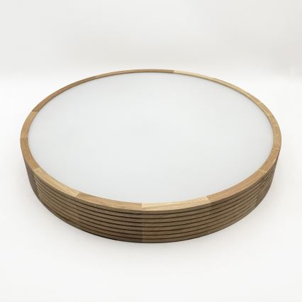 Brilagi - Plafoniera LED CARVALHO MODERN 4xE27/60W/230V rovere Ø 57,5 cm