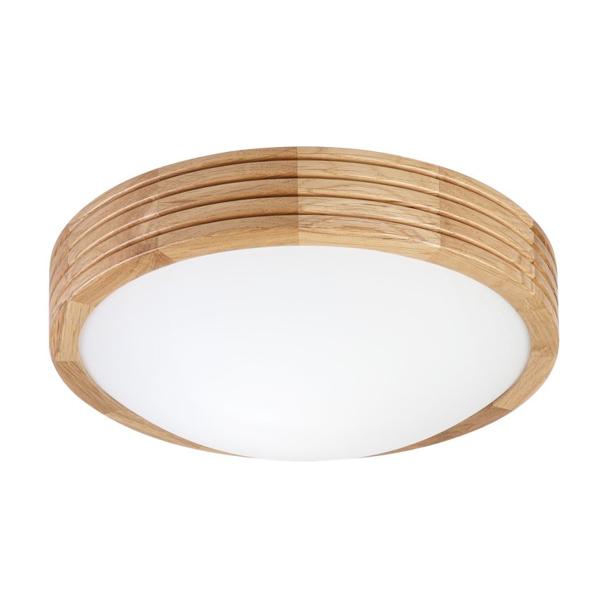 Brilagi - Plafoniera LED CARVALHO MODERN SLIM 1xE27/60W/230V Ø 27,5 cm rovere