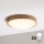 Brilagi - Plafoniera LED CARVALHO MODERN SLIM 2xE27/60W/230V Ø 37,5 cm rovere