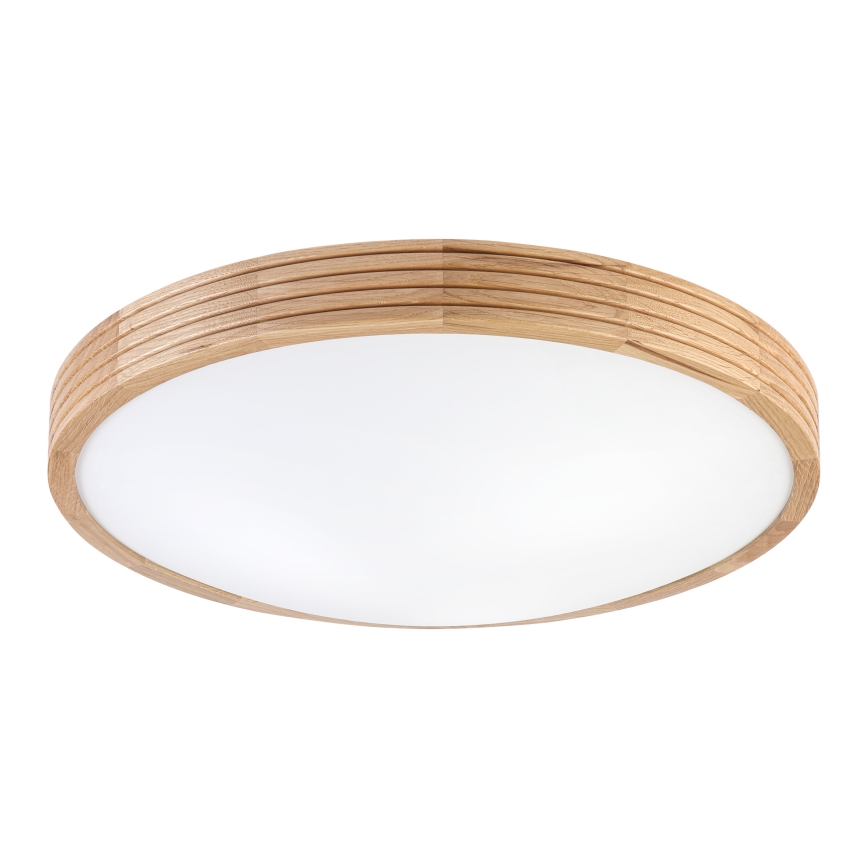 Brilagi - Plafoniera LED CARVALHO MODERN SLIM 3xE27/60W/230V Ø 47,5 cm rovere