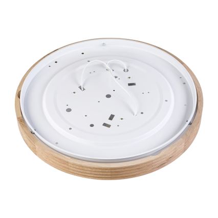 Brilagi - Plafoniera LED CARVALHO MODERN SLIM 3xE27/60W/230V Ø 47,5 cm rovere