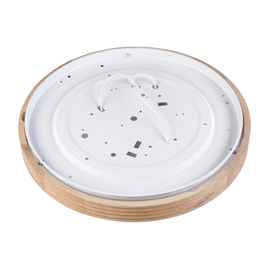 Brilagi - Plafoniera LED CARVALHO MODERN SLIM 3xE27/60W/230V Ø 47,5 cm rovere