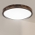 Brilagi - Plafoniera LED CARVALHO SLIM SMOKEY LED/36W/230V rovere Ø 47,5 cm